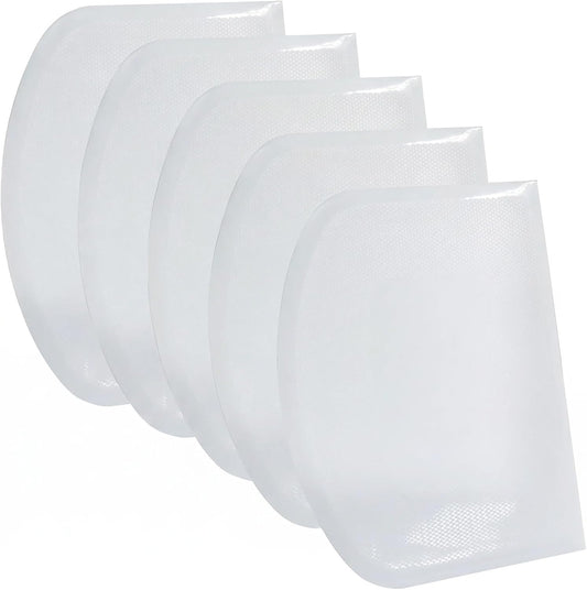 5 Pcs Flexible Bowl Spatula, White