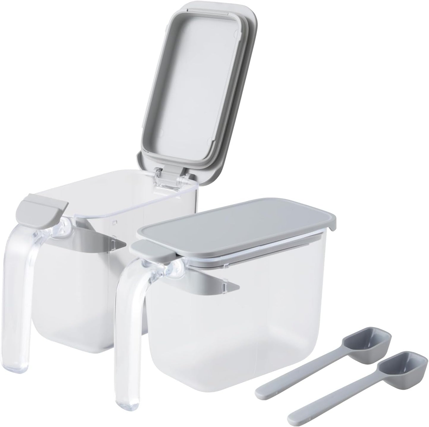 Marna K749BK 2-Tier Slim Black Condiment Rack, Good Lock Container, Steel, 5.6 x 4.6 x 5.6 in, 6.6 lbs