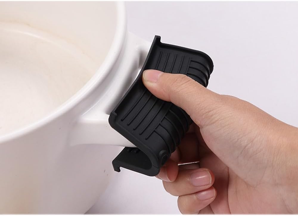 4 Pack Silicone Cast Iron Skillet Handle Covers, Black