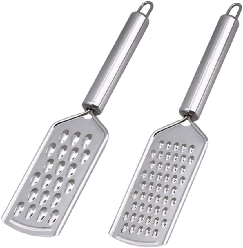 2Pcs Mini Cheese Grater With Handheld Cheese Shredder Kitchen