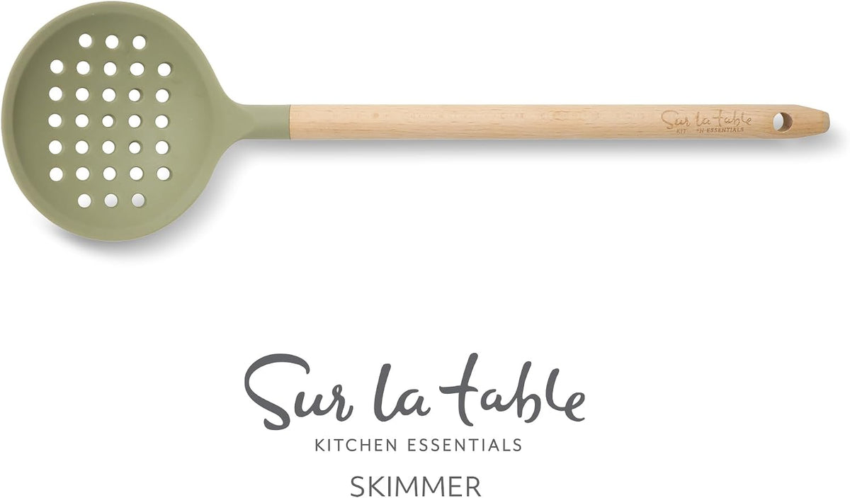 Sur La Table Kitchen Essential Mealcraft Silicone Spatula - Juniper Green