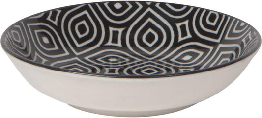 Now Designs Dewdrop Pinch Bowls Set of 6, 100% Stoneware, 2 oz Capacity, Dishwasher & Microwave Safe