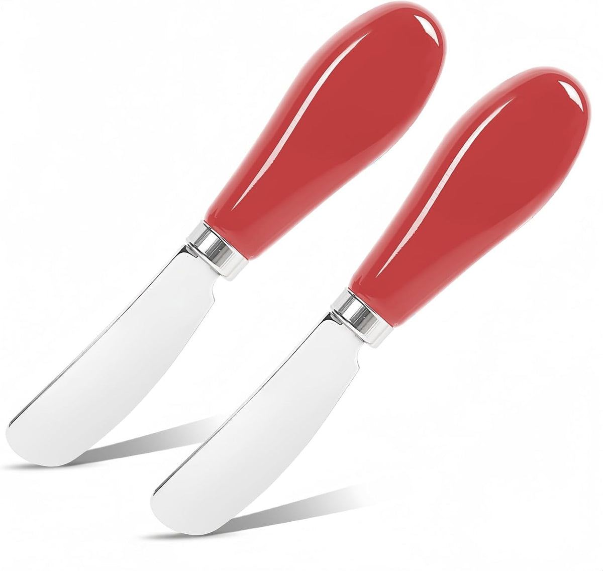 Butter Spreader Knife Set, 2 Pack Butter Knives and Cheese Knives