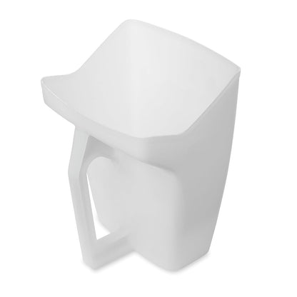 Rubbermaid Commercial Products Food Service Utility Scoop, 64-Ounce, White, for Ice/Bar and Ingredient Use in Restaurant/Kitchen