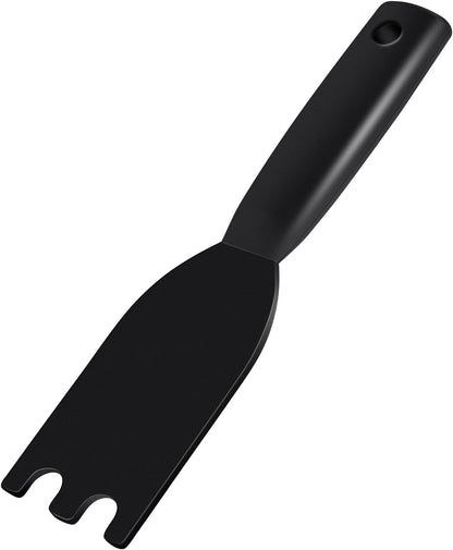 Heat-Resistant Nylon Grill Scraper - Designed for George Foreman Indoor Grills with Grooves, Easy Cleaning Tool with Comfortable Grip (2PCS)