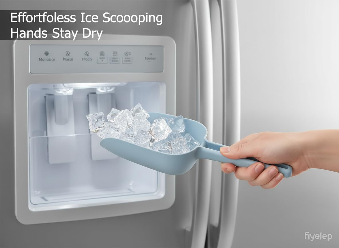 Plastic Scoops for Canisters, Plastic Scoop for Ice Cubes, Flour Scoops Dry Goods Coffee Beans & Cereals