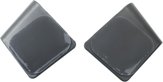 Hitefu 6 Pairs Pot Lid Organizer for Cabinet Door, Black