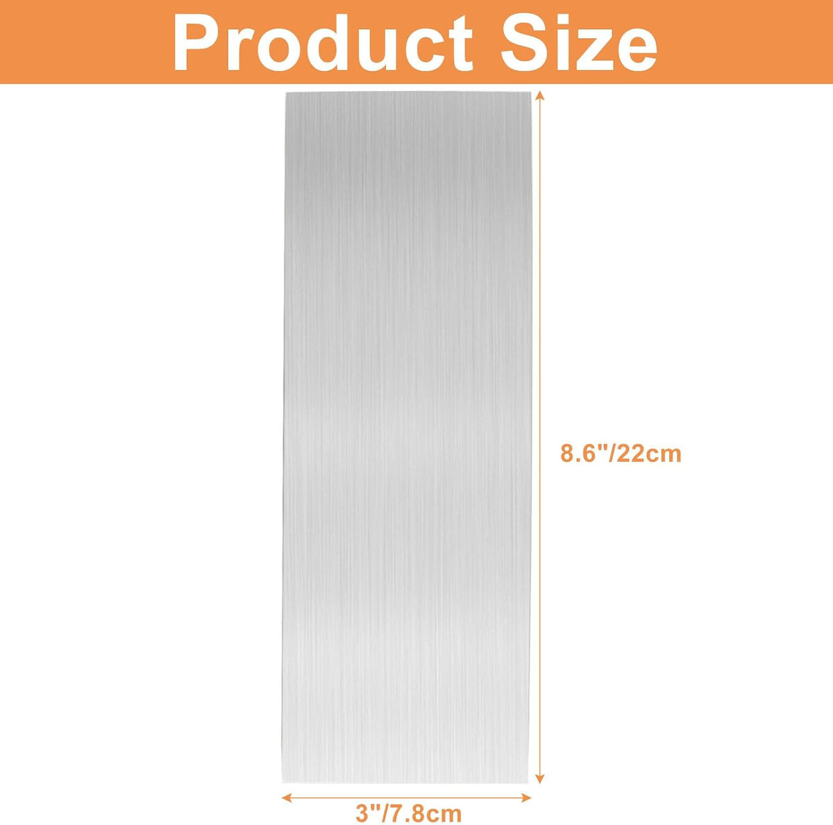 Stainless Steel Cake Scraper, Cake Smoother