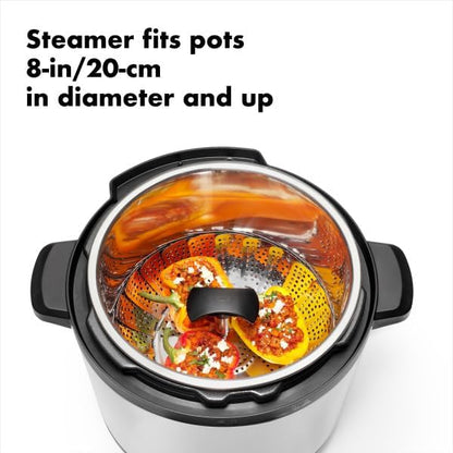OXO Good Grips Steamer Basket - Stainless Steel, 8 Inch Diameter