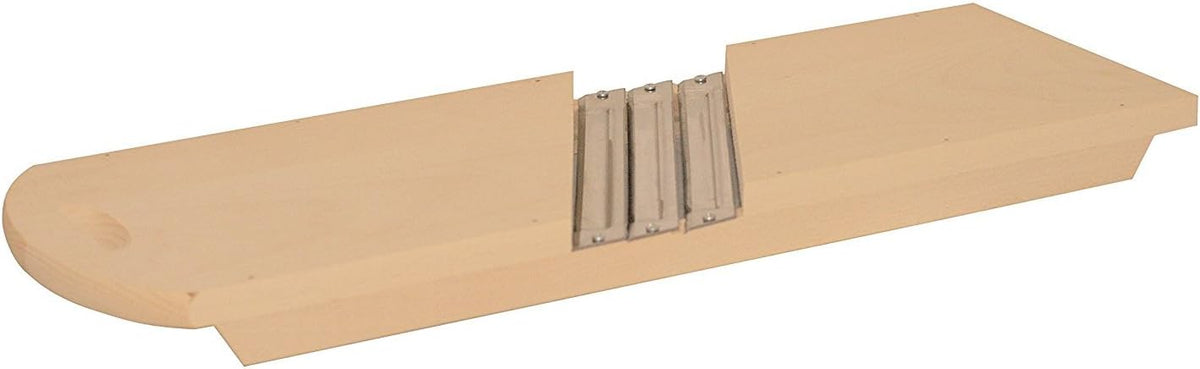 K&K Keramik Compact Beech Wood Cabbage Shredder ~ Imported From Germany
