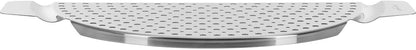 Westmark Stainless Steel Pan Strainer – Heat-Resistant Pot Drainer with Recessed Grip Handles, Fits Pots up to 10", Heavy-Duty Pasta & Vegetable Strainer, Dishwasher Safe