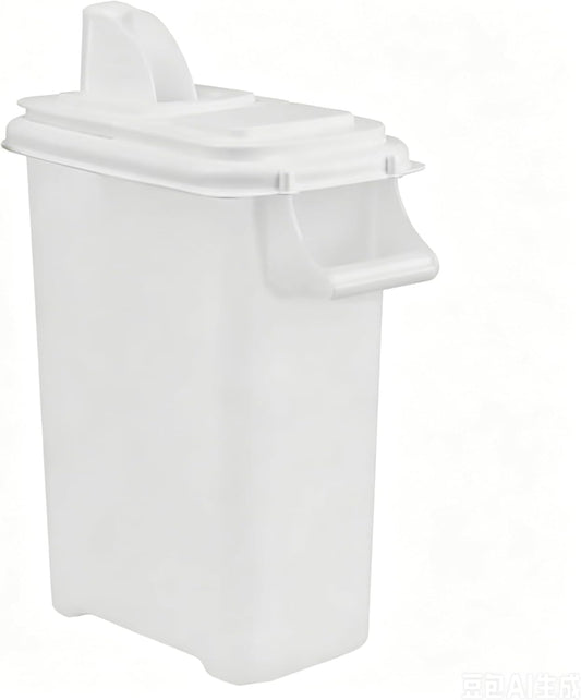 Cereal Containers Storage Airtight Food Organizers with Lids, 32 Cup BPA-Free Plastic Holder for Kitchen Pantry Organization, Clear Rice Flour Sugar Dry Goods Dispenser