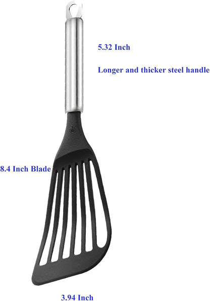 Tenta Kitchen Flexible Fish Turner Spatula, for Fish/Egg/Meat/Dumpling Frying
