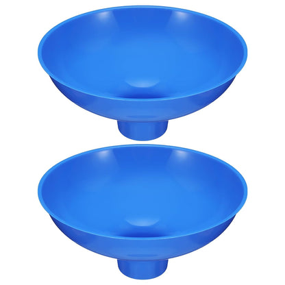 Vesici Extra Large Wide Mouth Funnel 2.5" x 10", Blue