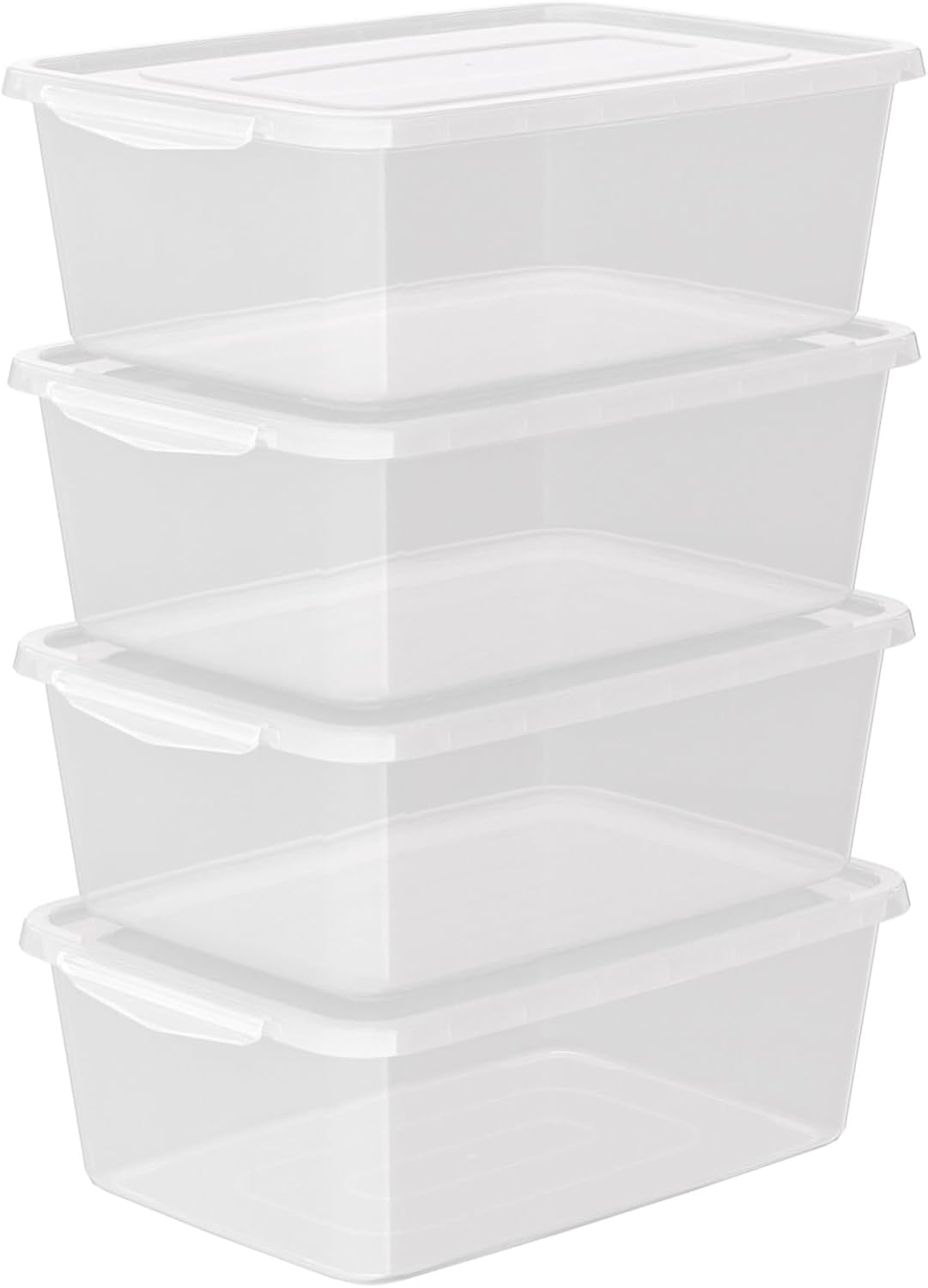 14 L Dough Proofing Container with Lid, 4-Pack Dough Rising Box