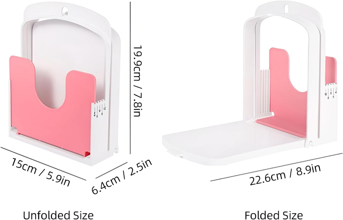 Bread Cutting Guide, Manual Toast Cutter with 5 Thickness Modes