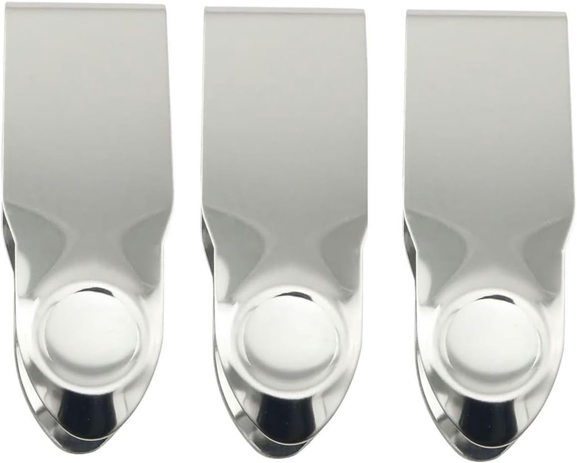 3Pcs Silver Stainless Steel Strawberry Huller Fruit Stem Remover Home Kitchen Tools for Cherry Tomato