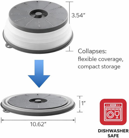 HIC Kitchen Splatter Guards for Microwave, BPA Free