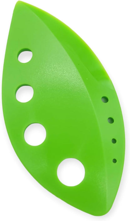 Handy Housewares Leaf-Shaped Kitchen Herb Stripper, 8 Holes Fits a Variety of Spices, Herbs or Kale