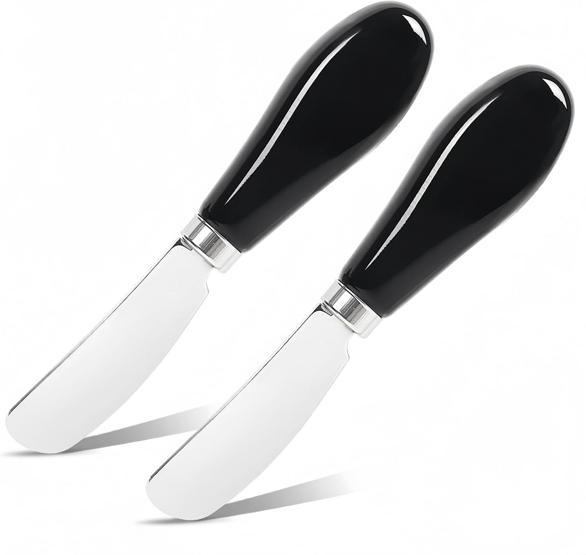 Butter Spreader Knife Set, 2 Pack Butter Knives and Cheese Knives