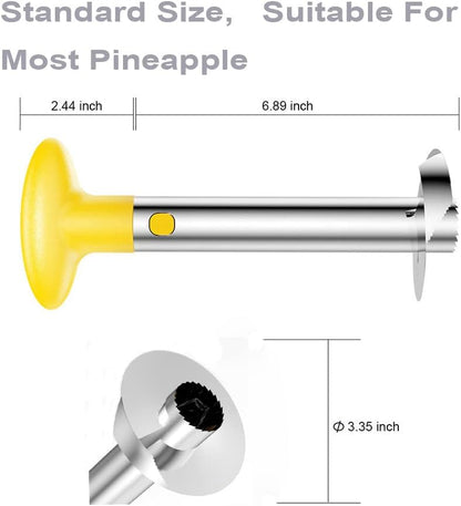 SameTech Easy Kitchen Tool Fruit Pineapple Peeler Corer Slicer Cutter