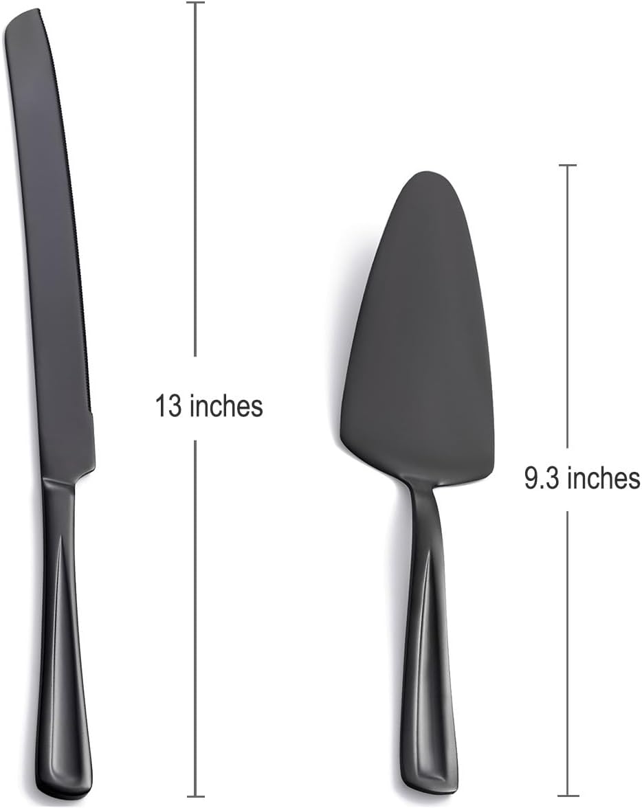 GoGeiLi Stainless Steel Wedding Cake Cutting Set