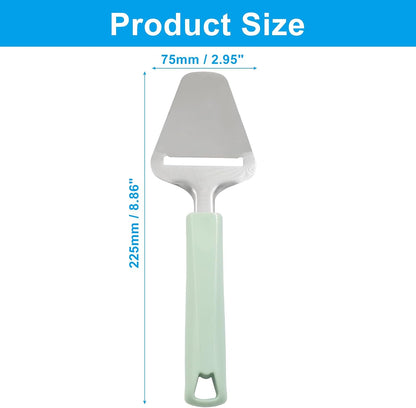 Non-Stick Cheese Slicer, Stainless Steel, Green