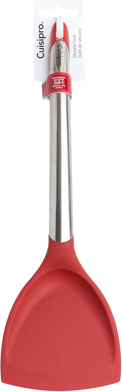 Cuisipro Silicone Wok Turner, 12.5-Inch, Red
