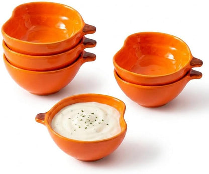 Ceramic Soy Sauce Dishes, Green Leaf Shape Dipping Bowls, 1.5OZ