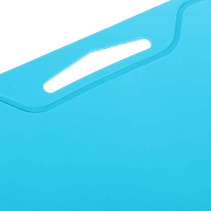 Foldable Non-slip Silicone Cutting Board Kitchen Food Prep Mat Household Fruit and Meat Chopping Board for Indoor and Outdoor Use, Blue