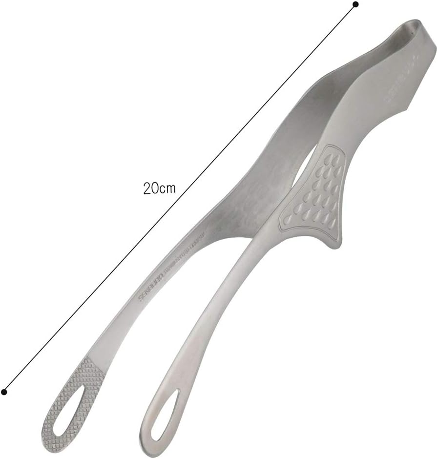 Shimomura 42497 Smart Kitchen Tongs, Large with Floating Tips, No Dirt, Made in Japan, Easy to Grab, Outdoor, Dishwasher Safe, Yakiniku, Fried Food, Total Length 10.2 inches (26 cm), Nippon Chopsticks