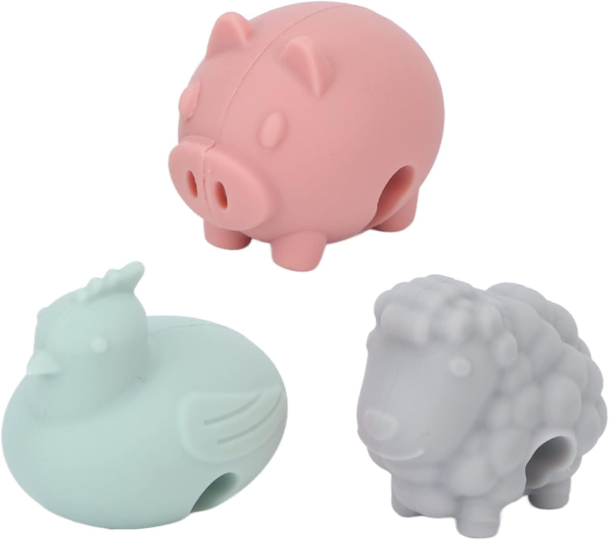 3PCS Spill Proof Lid Lifter, Silicone Cute Anti Overflow Pot Watcher