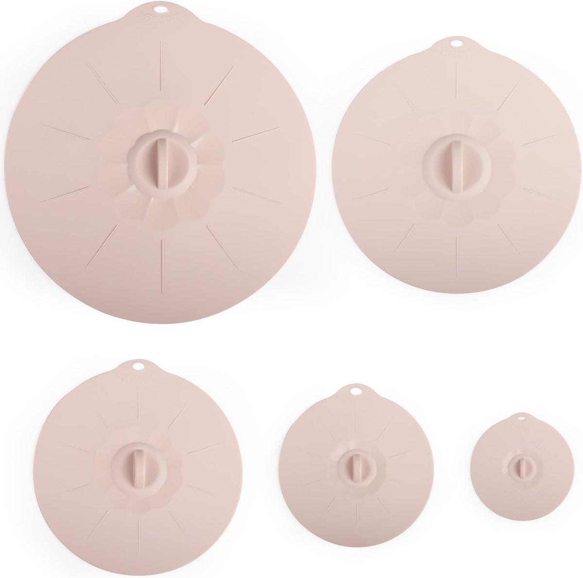 4 Pack 9.4" Silicone Lids for Cups Bowls Plates Pans, Microwave Splatter Cover, Kitchen Containers Lids Cover for Food Storage,Light Green Large