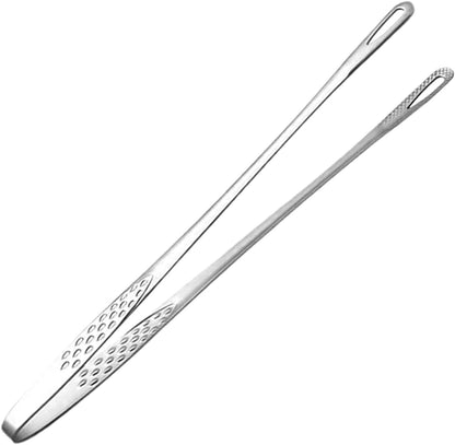 Chef Tweezers - Multipurpose Culinary Plating Tweezers, Stainless Kitchen Precision Tongs | Anti Rust Food Handling Tool, Cooking Garnish Placement Accessory, Barbecue Serving Control Tongs
