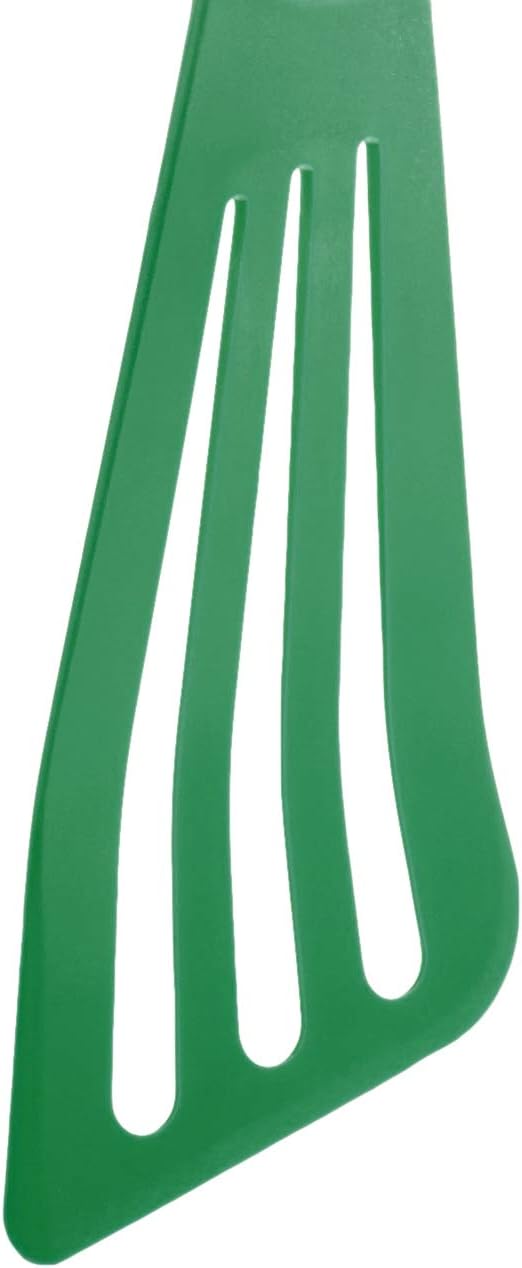 Mercer Culinary Hell's Tools Hi-Heat Slotted Spatula, 12 Inch x 3.5 Inch, Gray