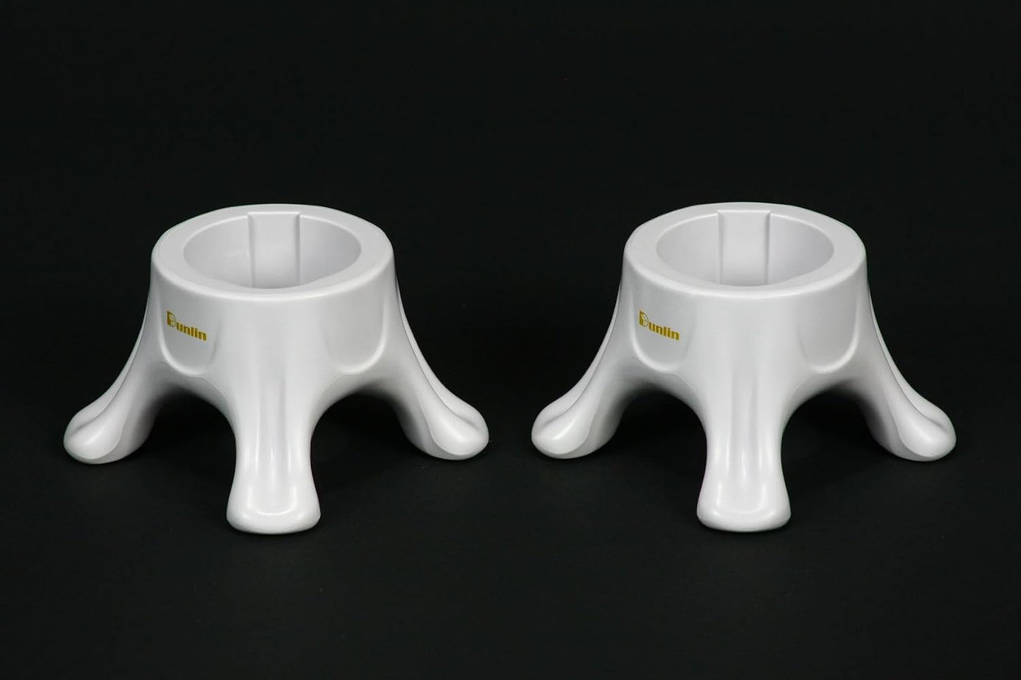 Dunlin - Condiment Bottle Holder (CBH) Deluxe - 1 Small (CBH 500) and 1 Large (CBH 1000), Matte Black - Upside Down Bottle Emptying Holders