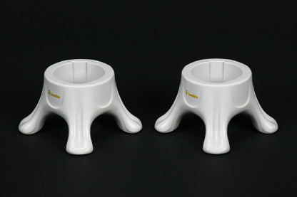 Dunlin - Condiment Bottle Holder (CBH) Deluxe - 1 Small (CBH 500) and 1 Large (CBH 1000), Matte Black - Upside Down Bottle Emptying Holders