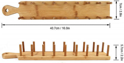 Taco Holder Stand, Taco Tray, Natural Bamboo Taco Plates Rack (Holds 8 Soft or Hard Shell), Wooden Taco Bar Serving Set for a Party, Tortillas, Burritos, Home, Parties (1Pcs)