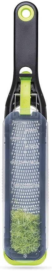 Dreamfarm Ozest Self-Cleaning Zester with Pop Button - 1mm Fine Zesting
