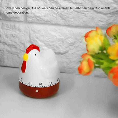 Kitchen Timer Cute, Egg Timer, Mechanical, Up to 60 Minutes