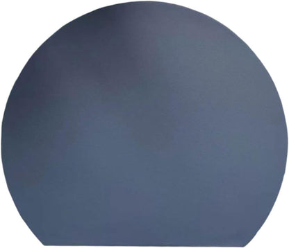 Cutting Mat, Non-Slip, Scratch-Resistant, D-Shaped, Flexible, Made of TPU, for The Kitchen, Black L