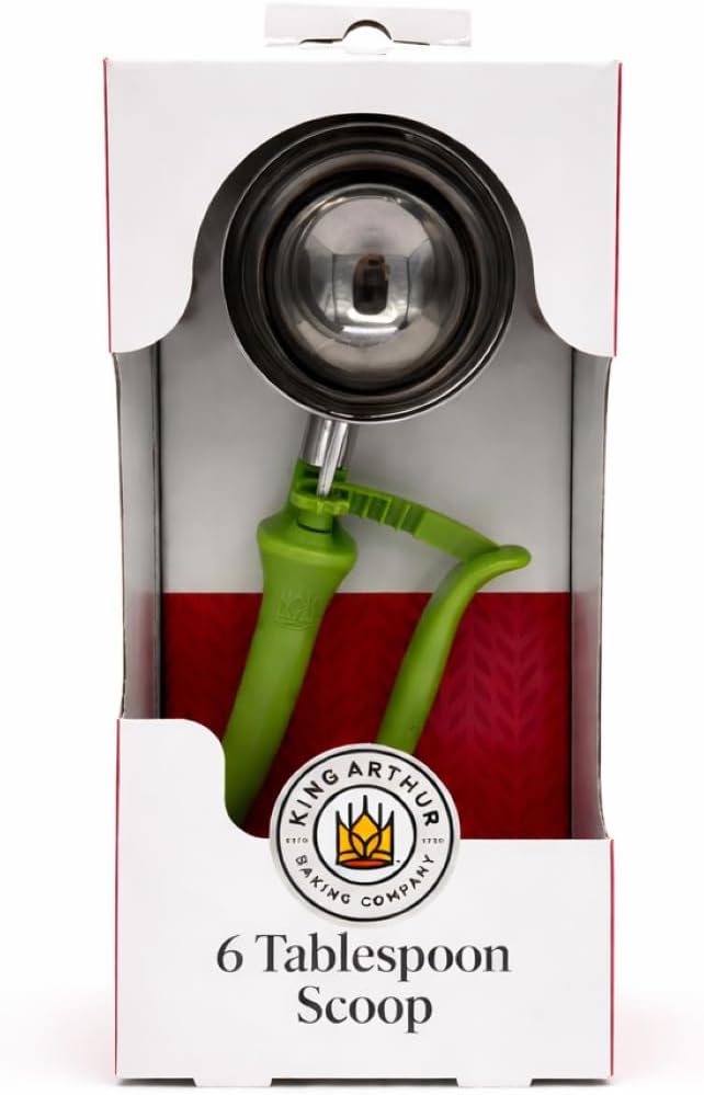 King Arthur Baking Company Tablespoon Cookie Scoop Dough Portions for Drop Cookies, Mini Scones, and Pizzelle