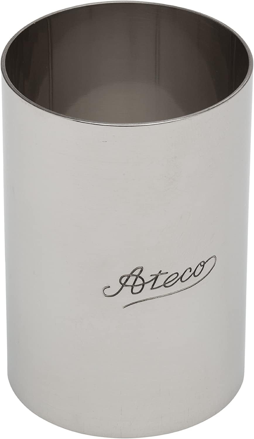 Ateco Oval Stainless Steel Form, 3.13 by 1.38-Inches High