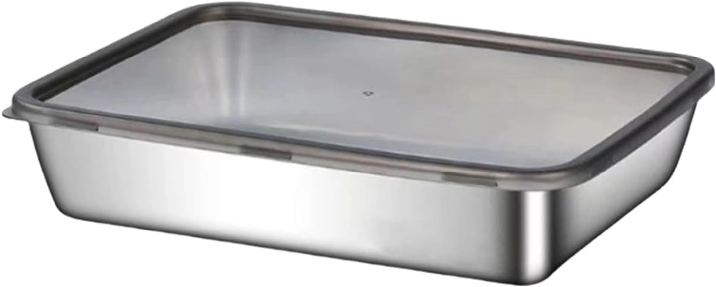 Food Prep BBQ Tray Grills Serving Platter for All Your Grilled Barbecue Grilling for Cooked and Raws Meat Grilling and Serve Trays