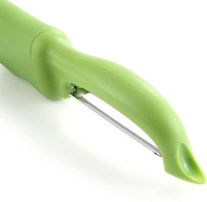 Spring Chef Premium Swivel Vegetable Peeler, Soft Grip Handle and Ultra Sharp Stainless Steel Blades - Perfect Kitchen Peeler For Veggie, Fruit, Potato, Carrot, Apple - Mango