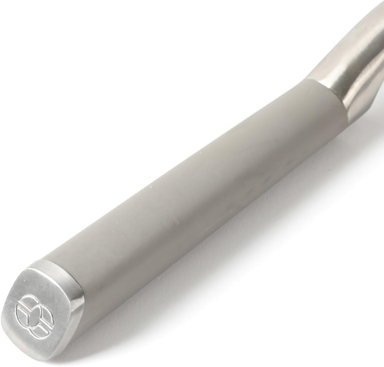 Calphalon Prime Straight Vegetable Peeler, Stainless Steel Peeler with Swivel Blade for Fruits & Vegetables, Weighted Handle for Control, Weighted Handle for Control