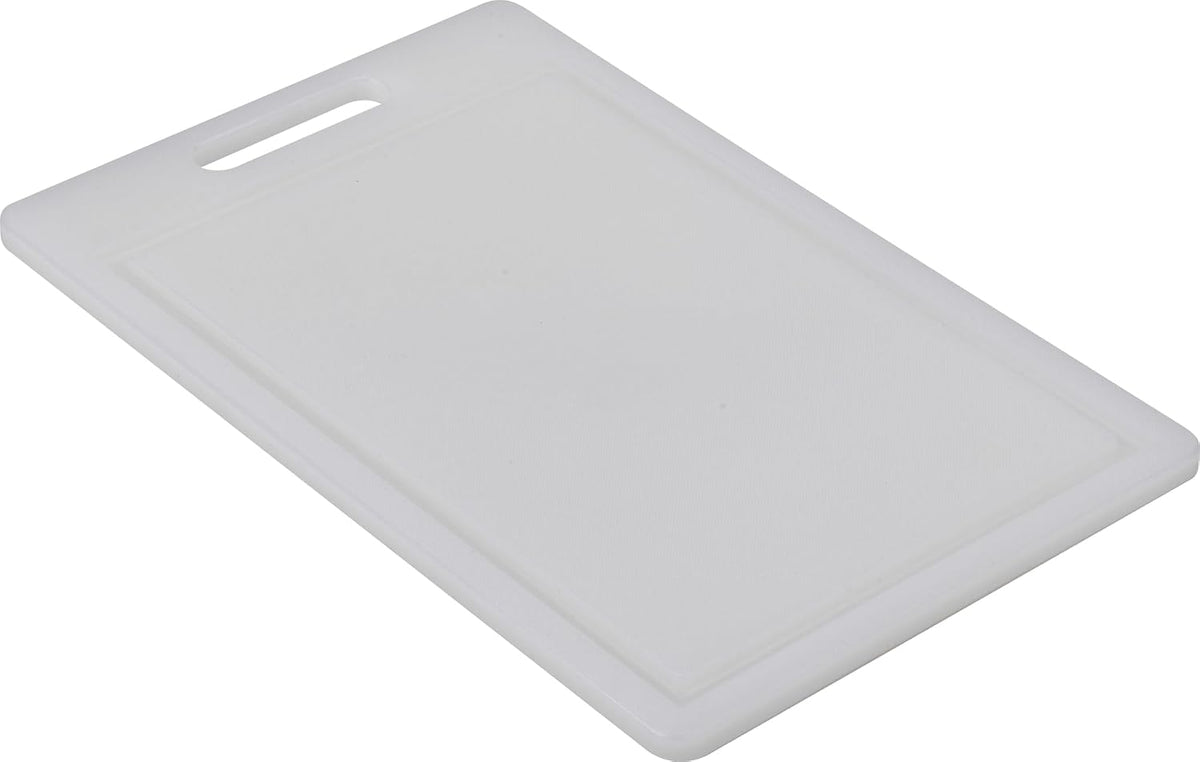 GoodCook Everyday Solid Polyethylene Cutting Board, 8 x 11-Inch, Non-Porous Plastic, White