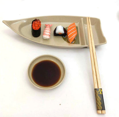 JapanBargain, Japanese Style Wooden Chopsticks and Bamboo Rice Paddle Gift Set, 5 Pairs Reusable Hardwood Chopsticks with 8" Rice Scoop in Gift Box, Dishwasher Safe