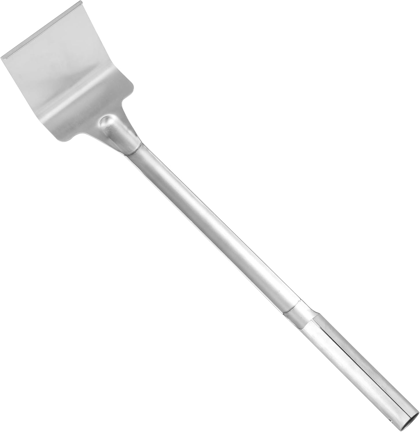 Kingsford Grill Cleaning Brush with Nylon Bristles and Scraper, Heavy Duty BBQ Grill Cleaner Tool with Rubber Handle and Bottle Opener, Outdoor Grill Brush for Cooled Grates, 17 Inch