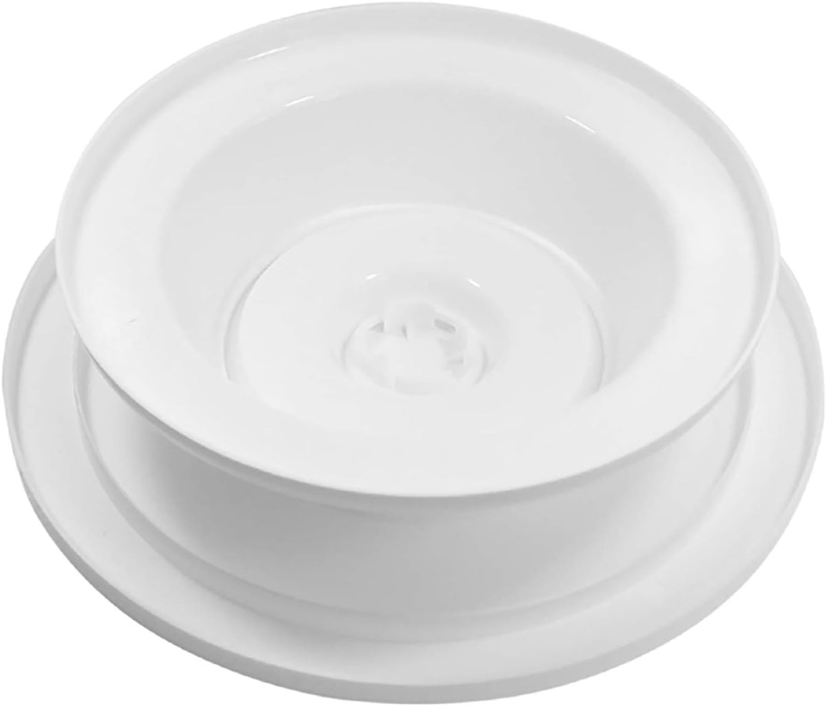 KEILEOHO 2 Pack 11 Inch Premium Cake Turntables, Smoothly Turns for Cake Decorating, Lightweight & Durable Stand for Decoration, Sculpting, Model Building, Painting